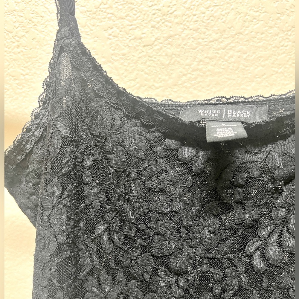 WHBM Lace Tank/Cami